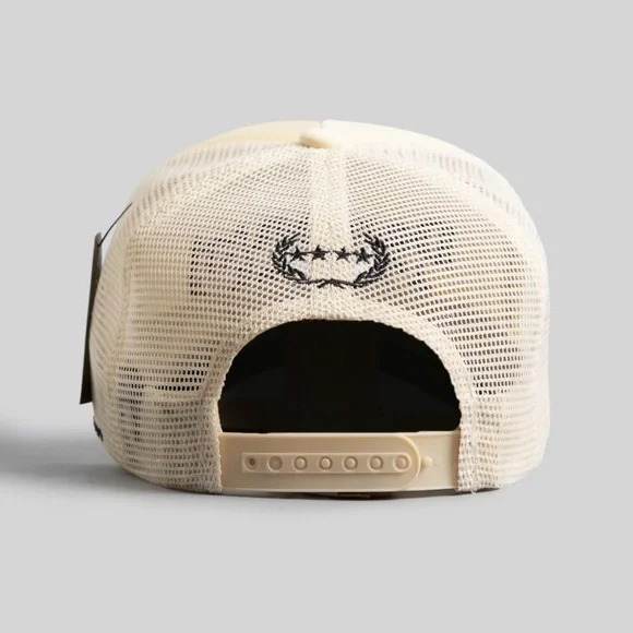 *NEW* Limited Edition Demon Time Cream Trucker Snapback Hat by Field Grade - Picture 3 of 12